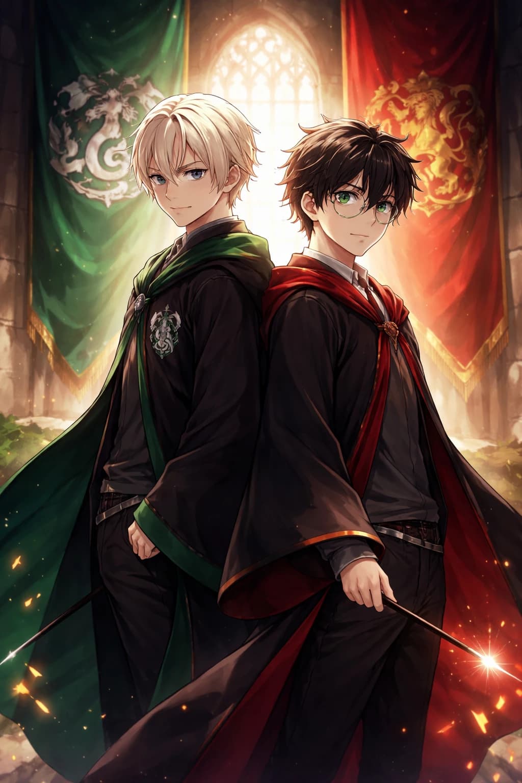 Thumbnail of Draco Malfoy & Harry Potter