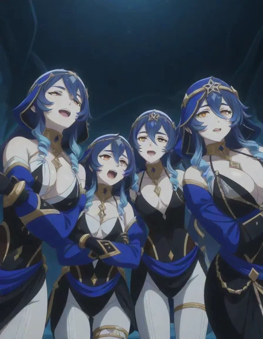 Thumbnail of Asa, Mae, Eos and Saki | The four princesses 