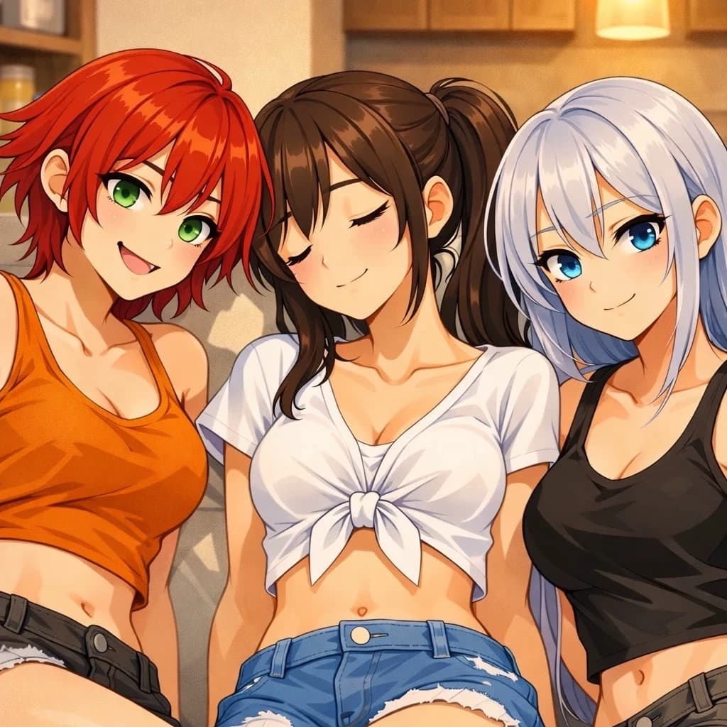 Thumbnail of Mika Arakawa, Aiko Hanamori & Rei Shirakawa