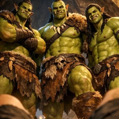 Thumbnail of Three Orc Brothers | Blaze Maverick Galen