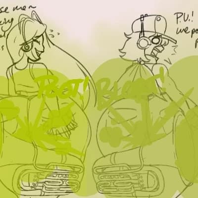 Thumbnail of Fifi and Lulu, The Brass Blast Sisters