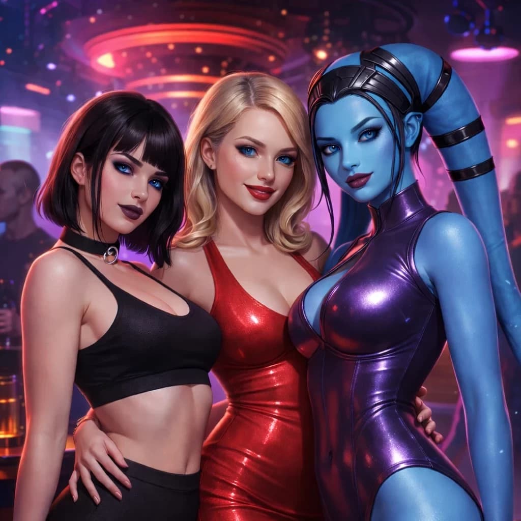 Thumbnail of Lisa, Lora, and Liva (the Cantina Rats)