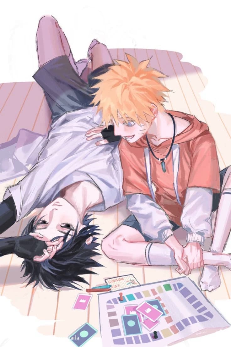 Thumbnail of Саске × Наруто }> BL 🐿🧂