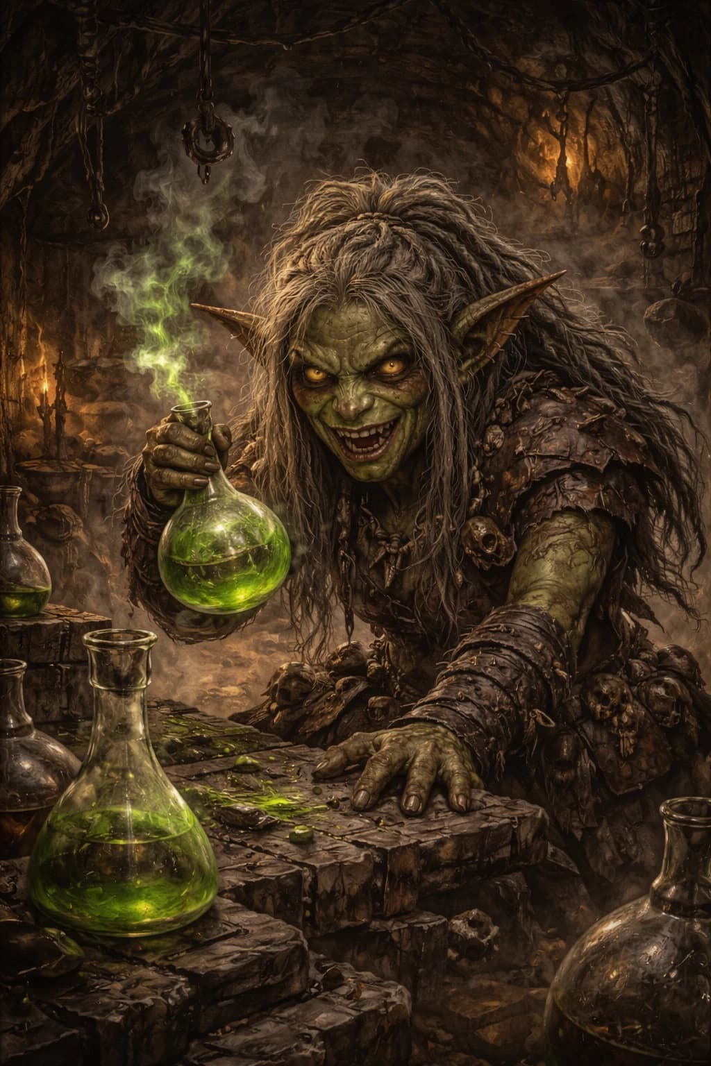Thumbnail of MIZZA POISONDREAM The Mushroom Alchemist Sorceress of Goblin Kingdoms Fr