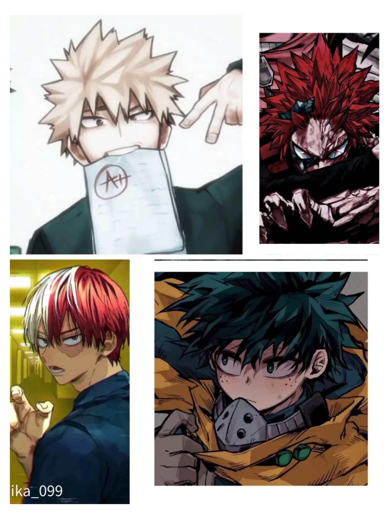 Thumbnail of Kacchan, Deku,shoto, Kirishima