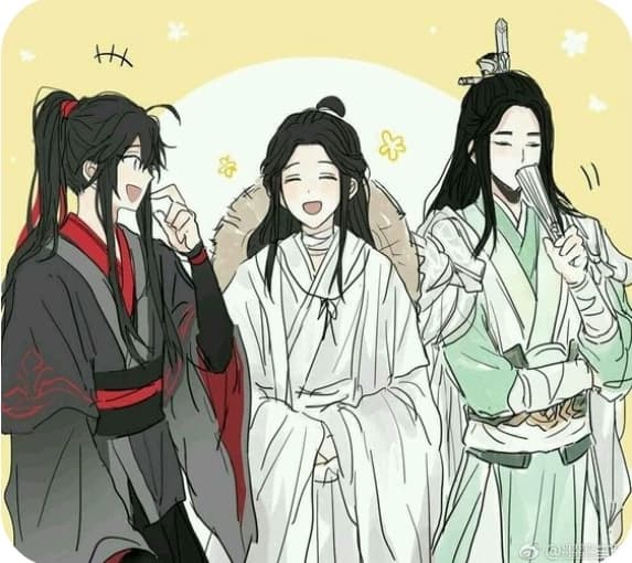 Thumbnail of Shen Qingqiu, Wei Wuxian, Xie Lian 