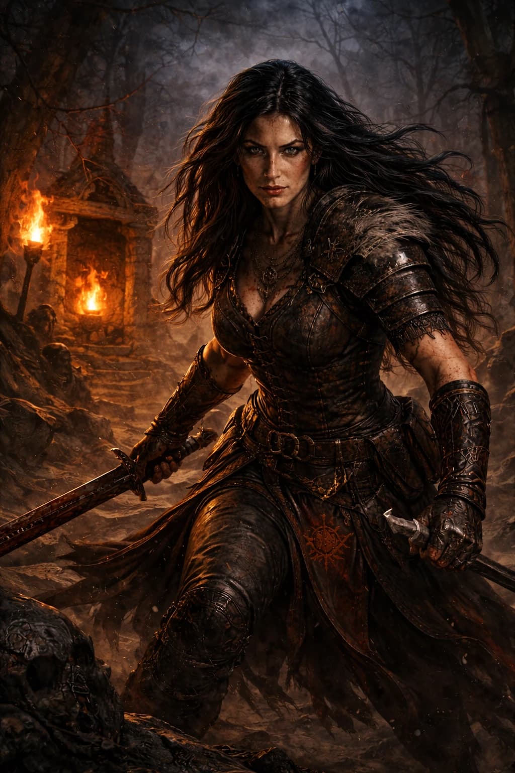 Thumbnail of Ylva Skorn The Scarlet Wolf of Freya Warrior Priestess Border Kingdoms
