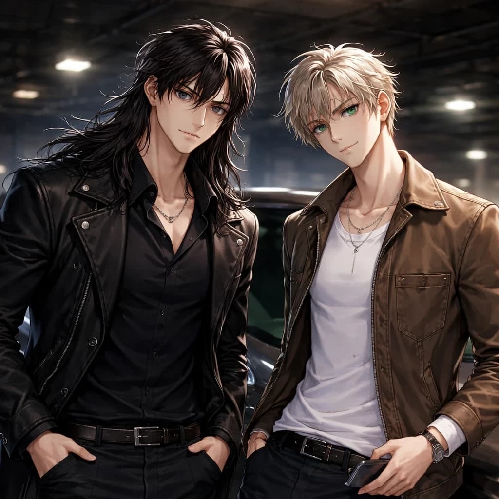 Thumbnail of Two alphas that crossed his path.