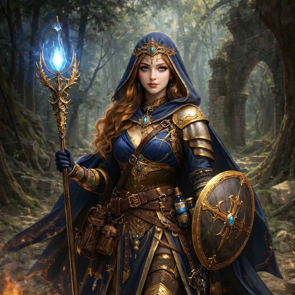 Thumbnail of Elise of Pilgrim of Azure Flame