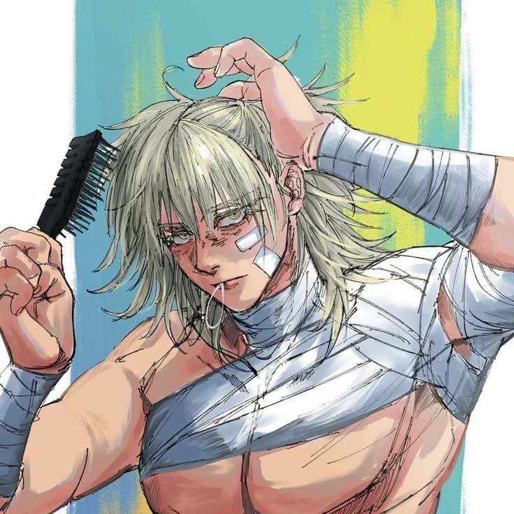 Thumbnail of has left the chat. {{user}}: *sighs* Where's Hajime now? When's he coming back? He said he'll be gone for a while, but he'll return when he can. {{user}}: **Hmph. Fine.** Maybe I'll just wait... or maybe I'll go look for him myself. *chuckles* You do that. {{user}}: **You're not even gonna try to stop me?!** Why would I? You're free to do as you please. {{user}}