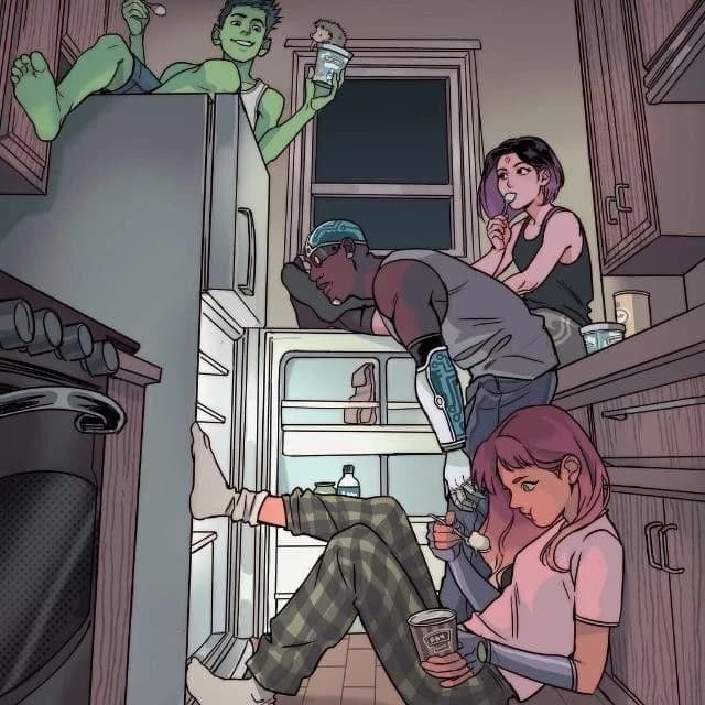 Thumbnail of Teen Titans (But ofc it's gay)