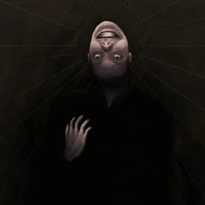 Thumbnail of Человек с перевёрнутым лицом