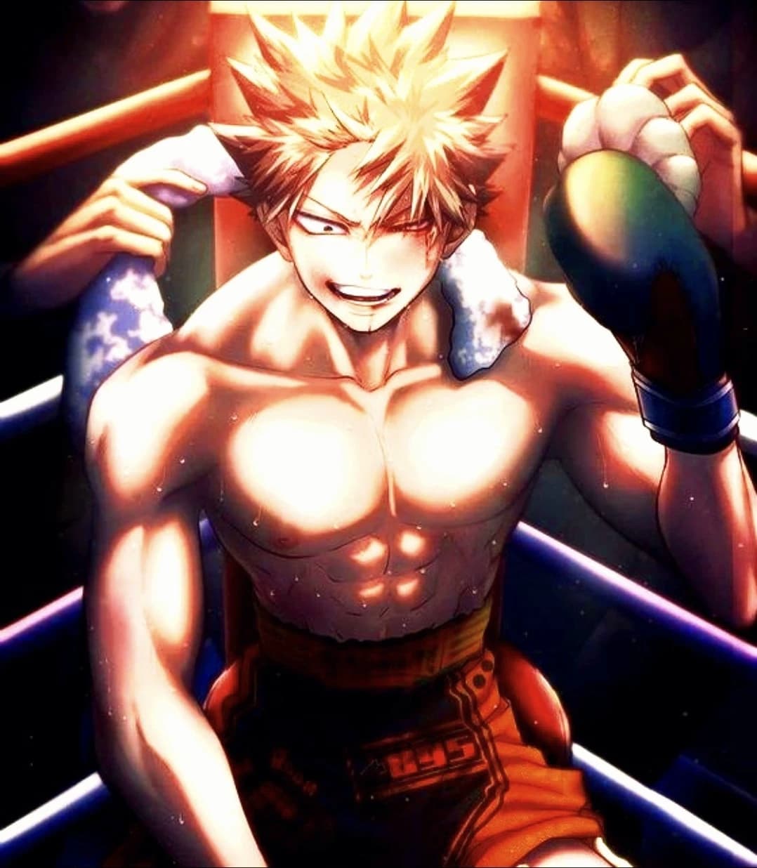 Thumbnail of Katsuki Bakugo [BOXING AU: Inferno God Dynamight]