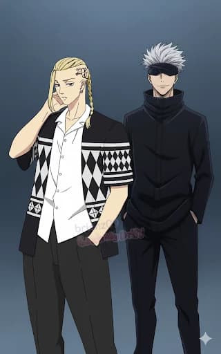 Thumbnail of Сатору Годзё и Дракен