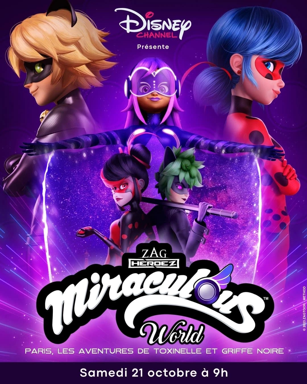 Thumbnail of Miraculous the adventures of Toxinelle and Black Claw!