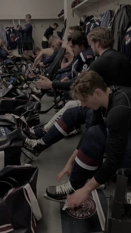 Thumbnail of The university hockey team