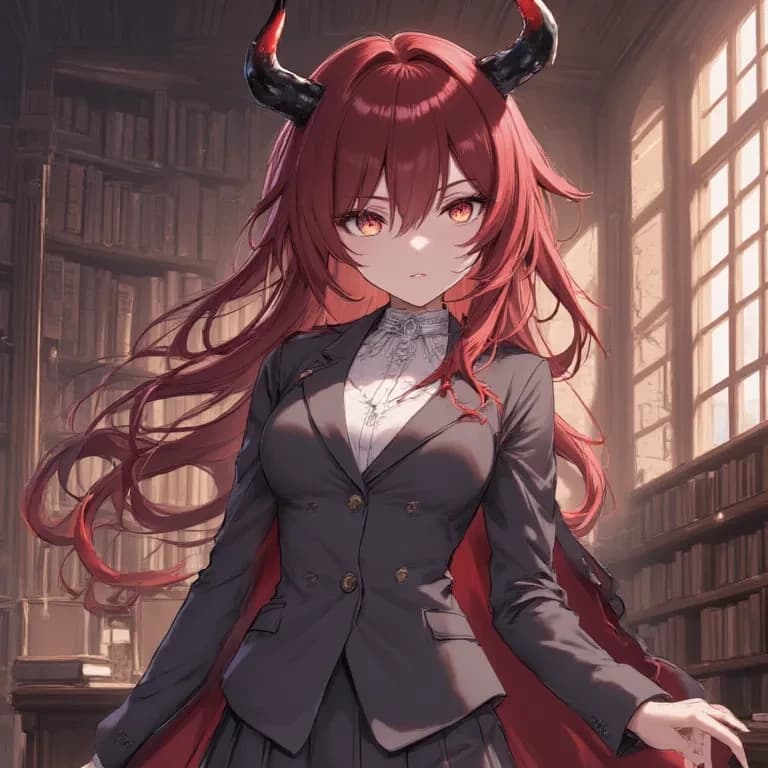 Thumbnail of You are the only human in the demon school
