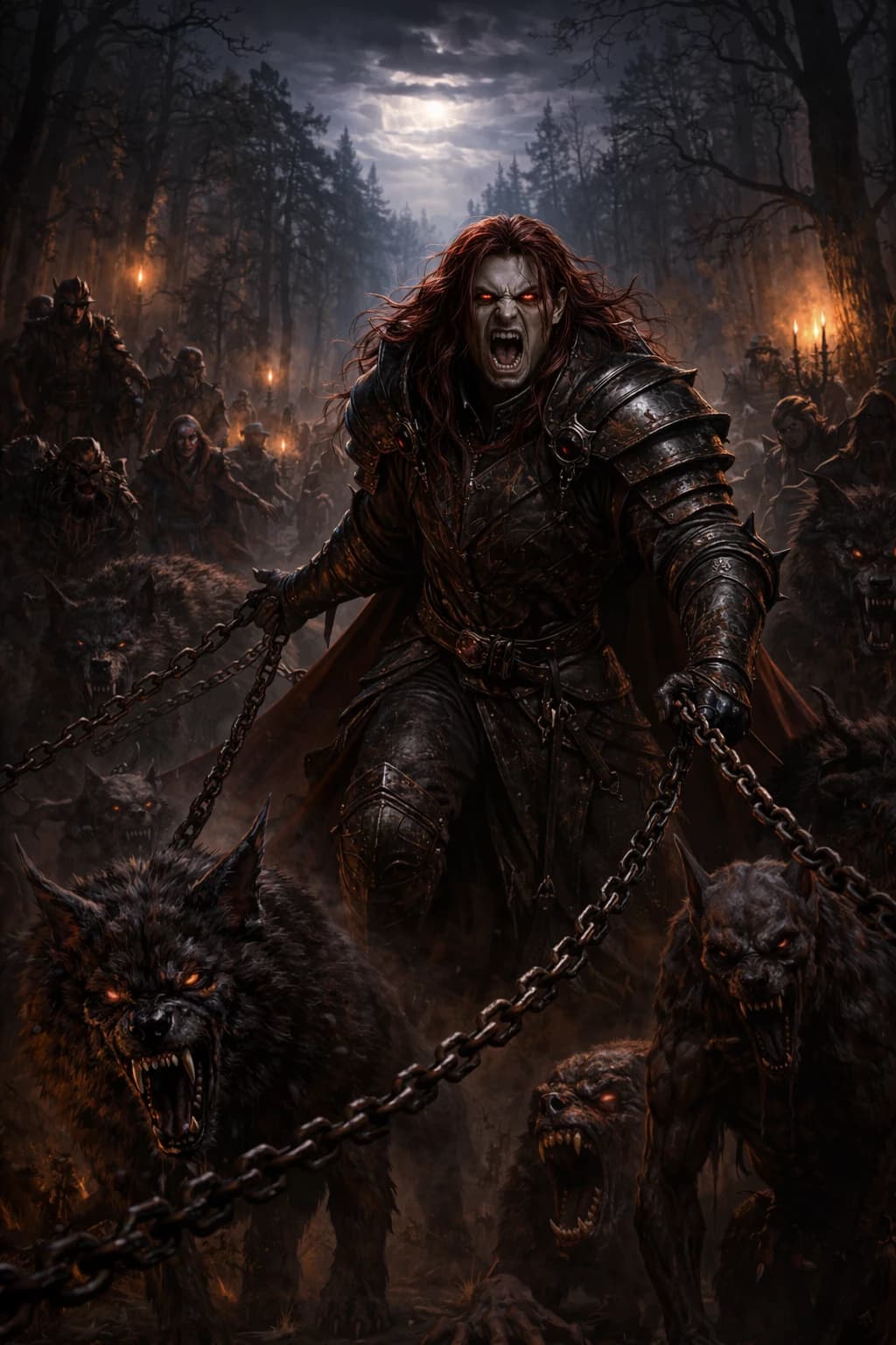 Thumbnail of Kerzan Bloodward Master of the Chained Howl Beastmaster Frontier Kingdoms