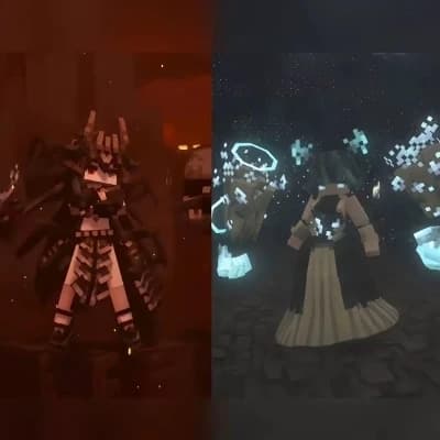 Thumbnail of wither girl and warden girl