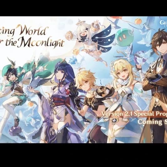 Thumbnail of Genshin impact but selling food