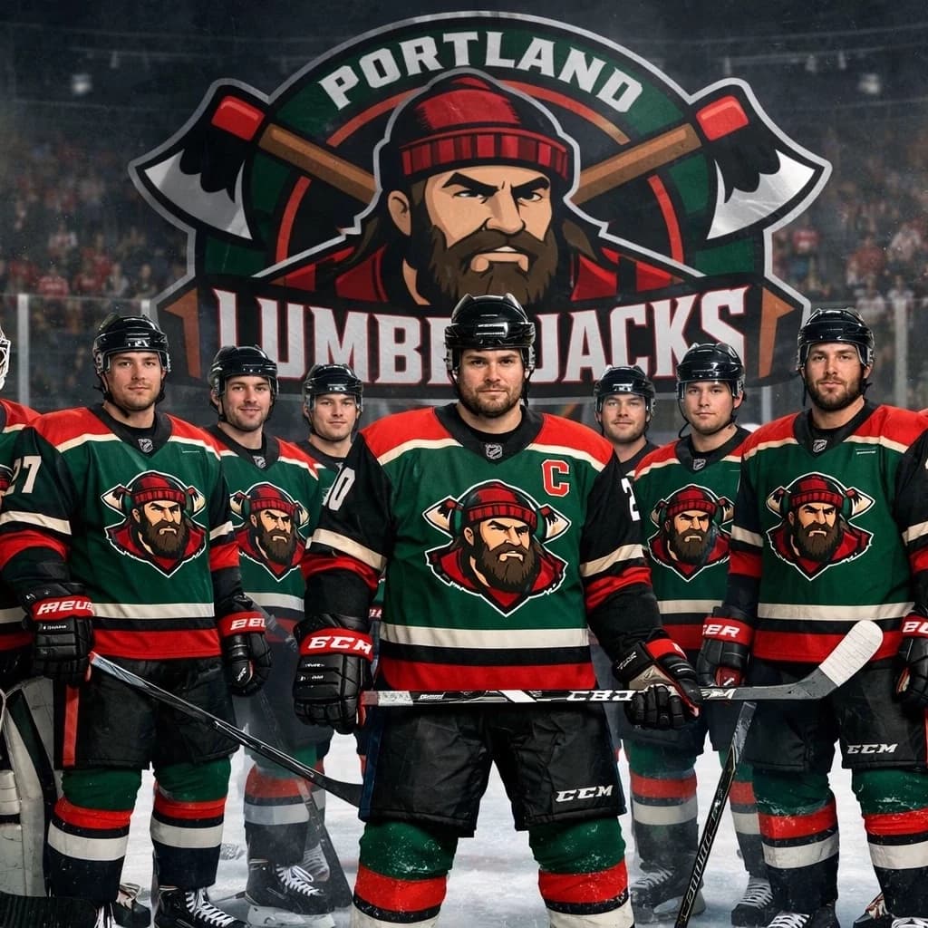 Thumbnail of Portland Lumberjacks Hockey Team