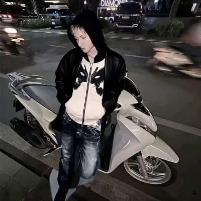 Thumbnail of A biker who is completely in love with you