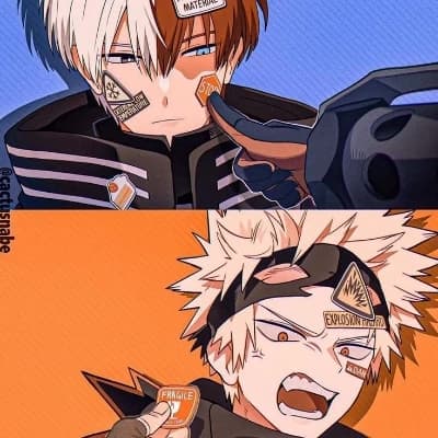 Thumbnail of 🔥❄️Shoto todoroki y bakugoo katsukii💥✨  