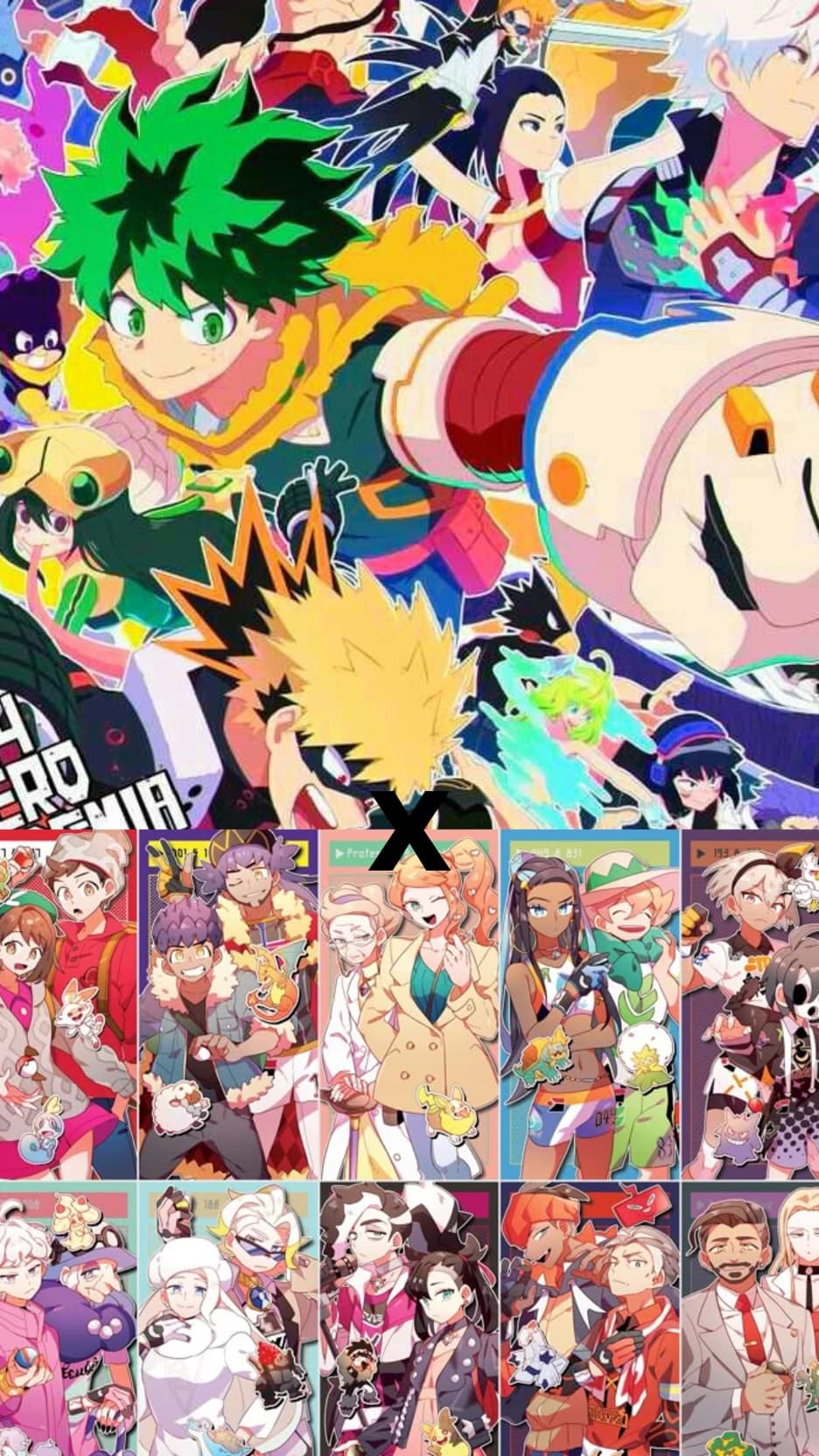 Thumbnail of 🟠💚🟧✳️My Hero academia x Pokémon Sword and Shield🗡️🛡️♥️💙