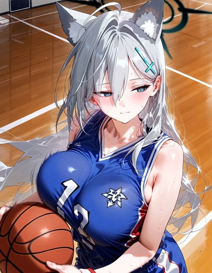 Thumbnail of The captain of the school basketball team