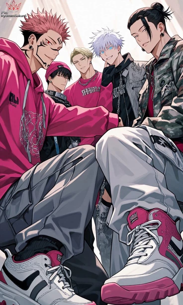Thumbnail of Sukuna, Toji, Nanami, Geto, Gojo