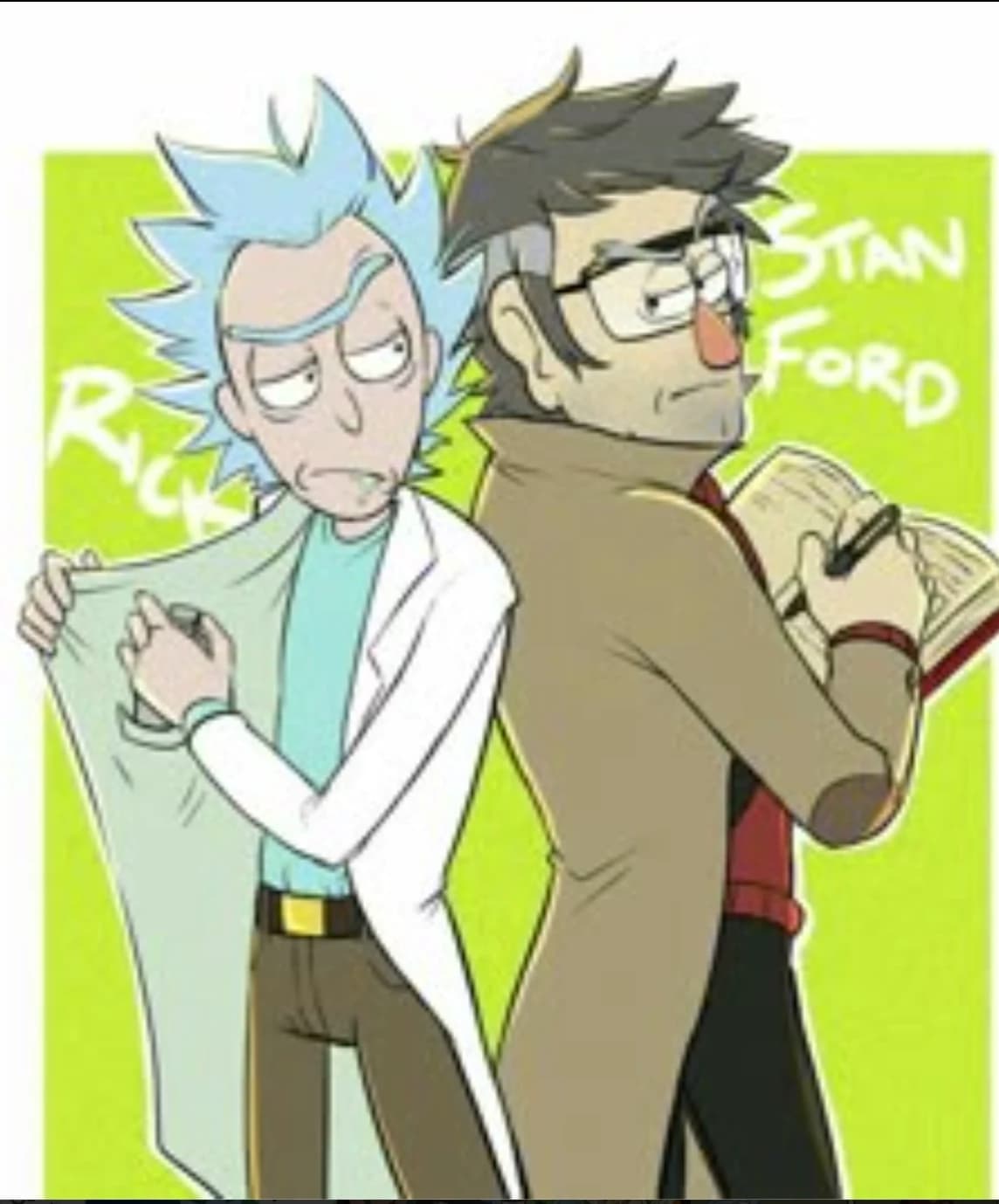 Thumbnail of Stanford & Rick|| Rick & Morty || Gravity Falls