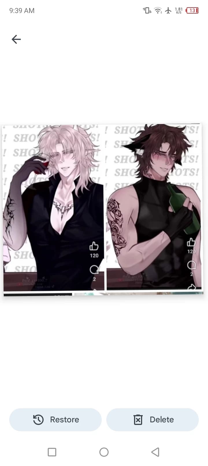 Thumbnail of Rio(the white hair )&nathan(thw brown hair)