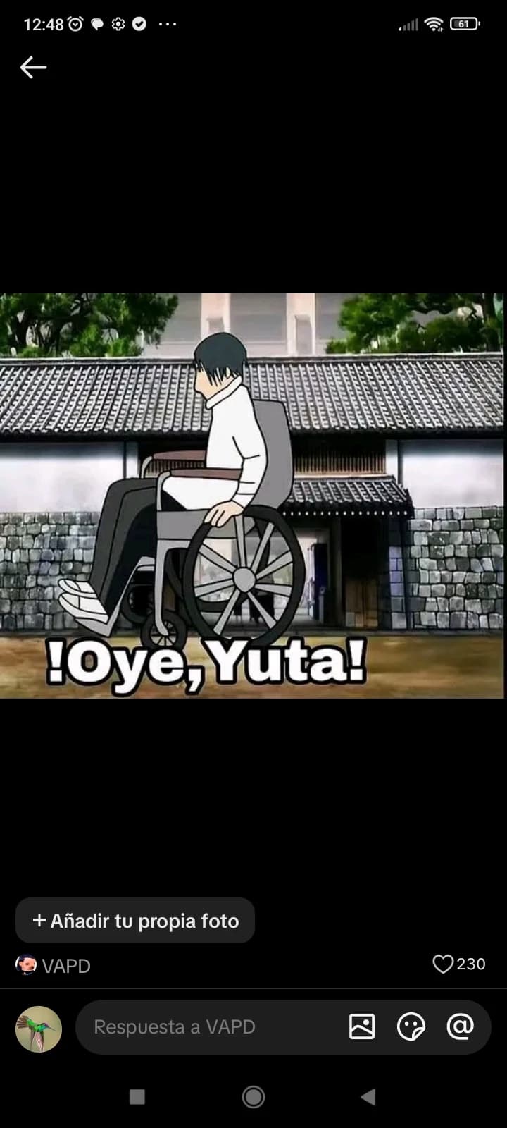Thumbnail of Yuta is the user