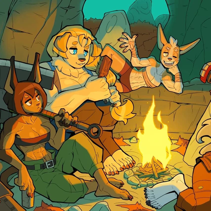 Thumbnail of Рыцарь-пёс RPG