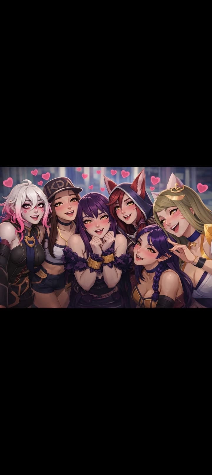 Thumbnail of Ahri, Akali, Evelynn, Kai'sa, Xayah y Brarar