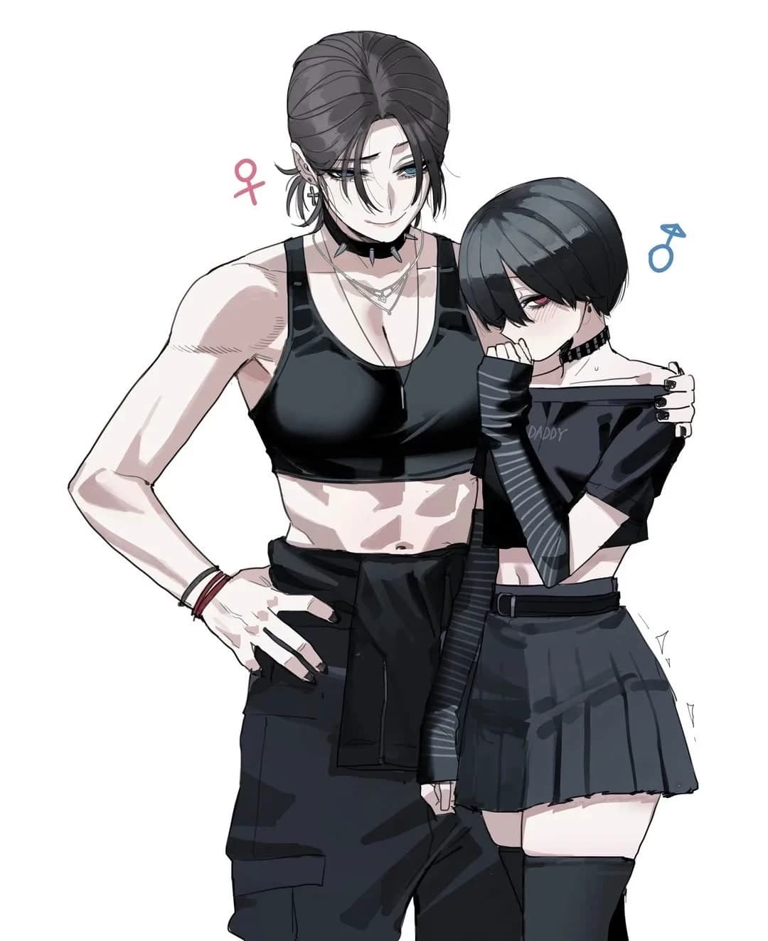 Thumbnail of Tomboy x femboy (-_-)