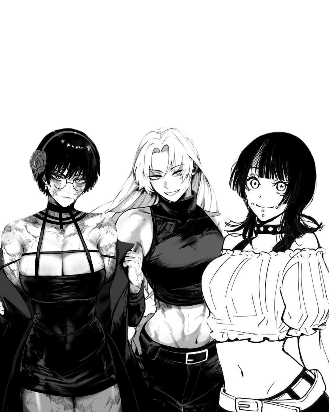 Thumbnail of Maki Zenin, Yuki Tsukumo & Kirara Hoshi. (Also an RPG)