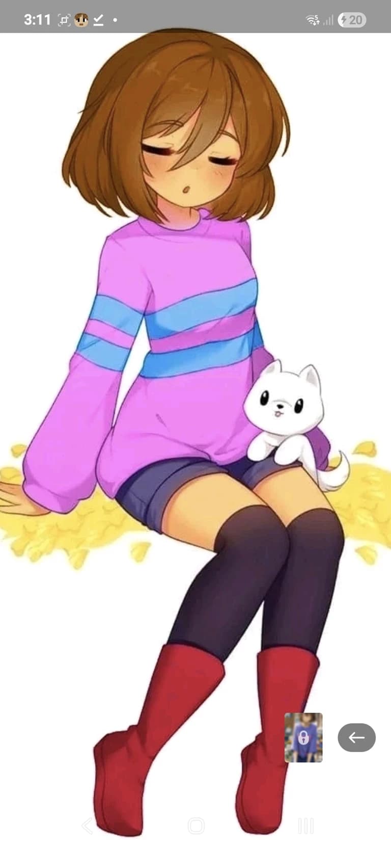 Thumbnail of Девятый падший человек — Undertale