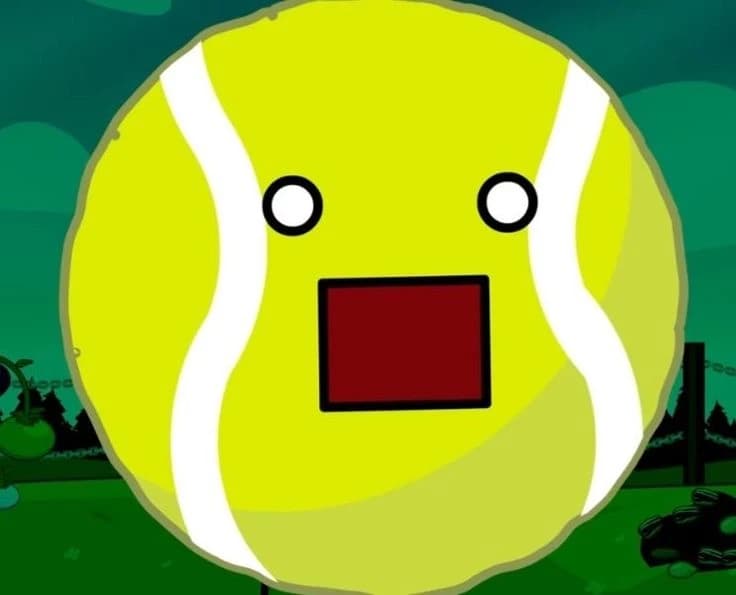 Thumbnail of Теннисный мяч