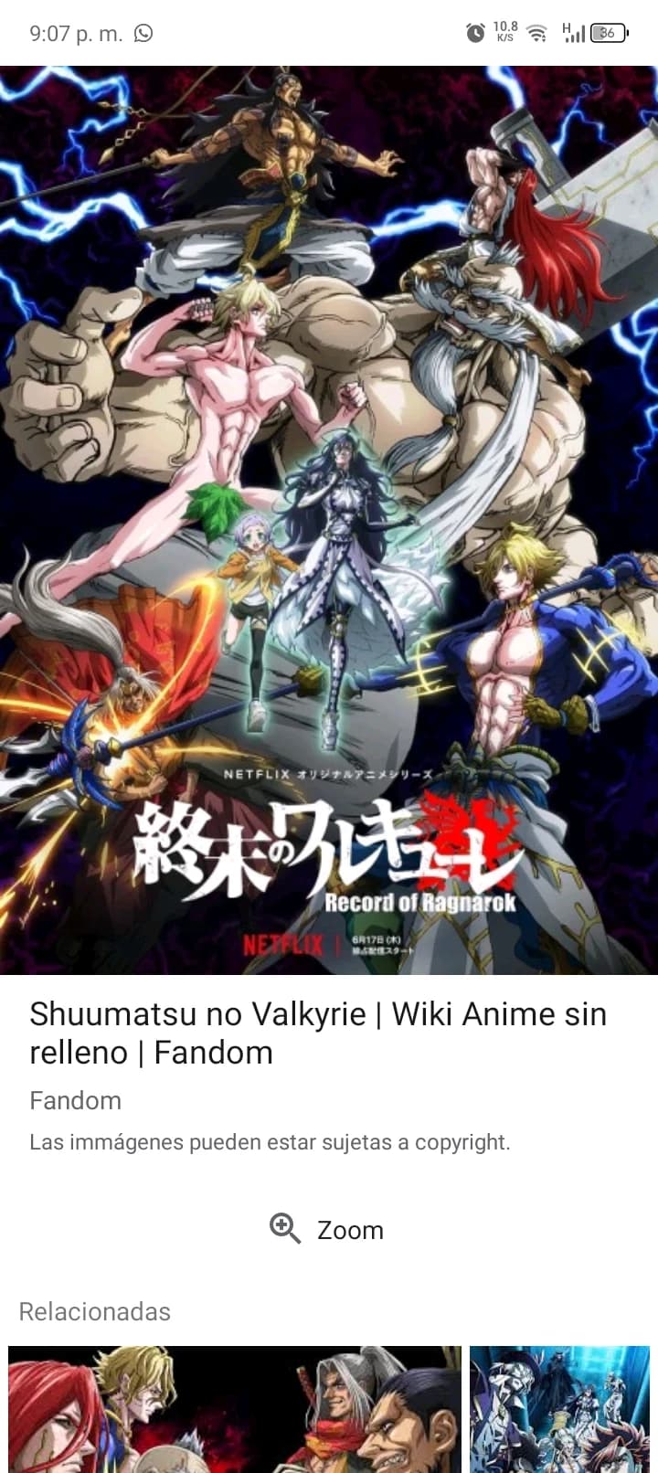 Thumbnail of Shuumatsu no Valkyrie
