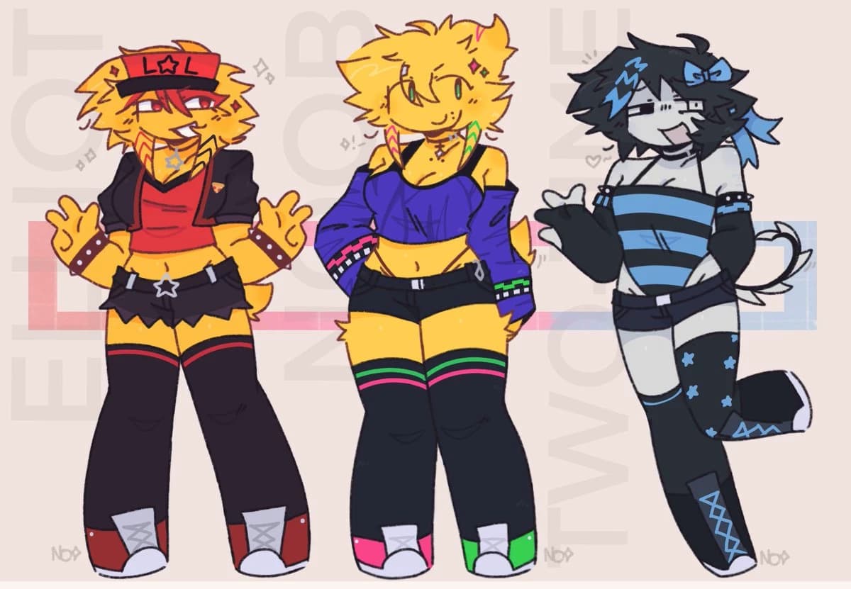 Thumbnail of Elliot scenecore, noob scene y two time party