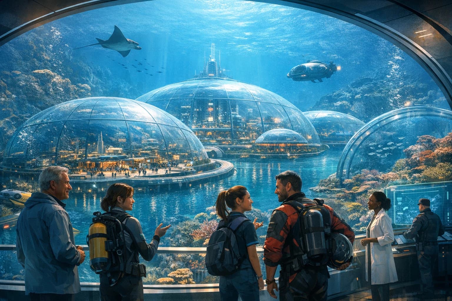 Thumbnail of Aurelia – The First Permanent Underwater City