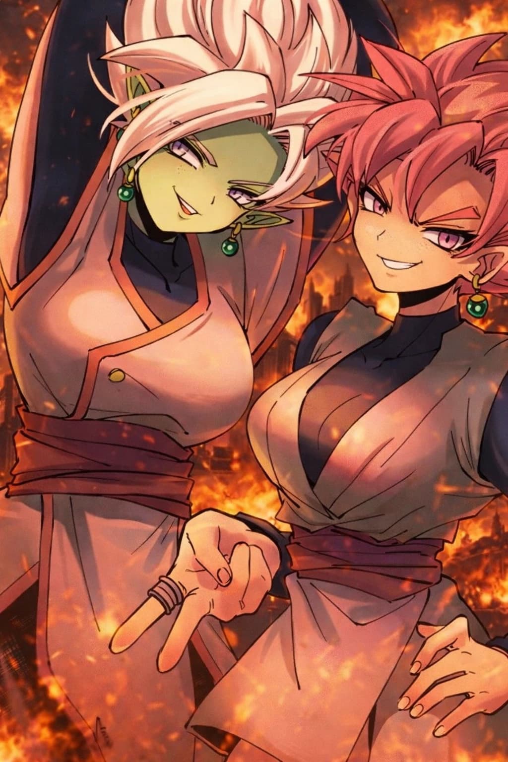 Thumbnail of Goku Black e Zamasu fem