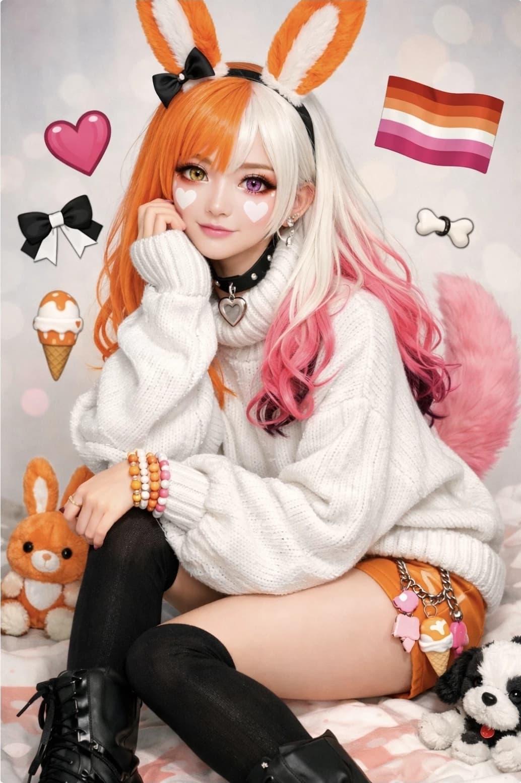 Thumbnail of Леммия🧡🤍🩷