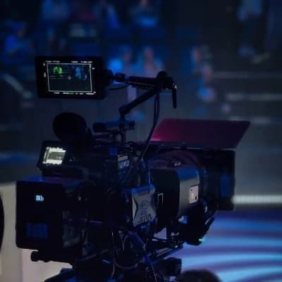 Thumbnail of Husband works on a TV show