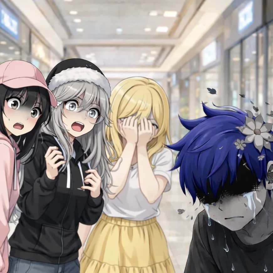 Thumbnail of Elara (🌸), Kira (💡) and Lyra (☕) [Shopping Center]