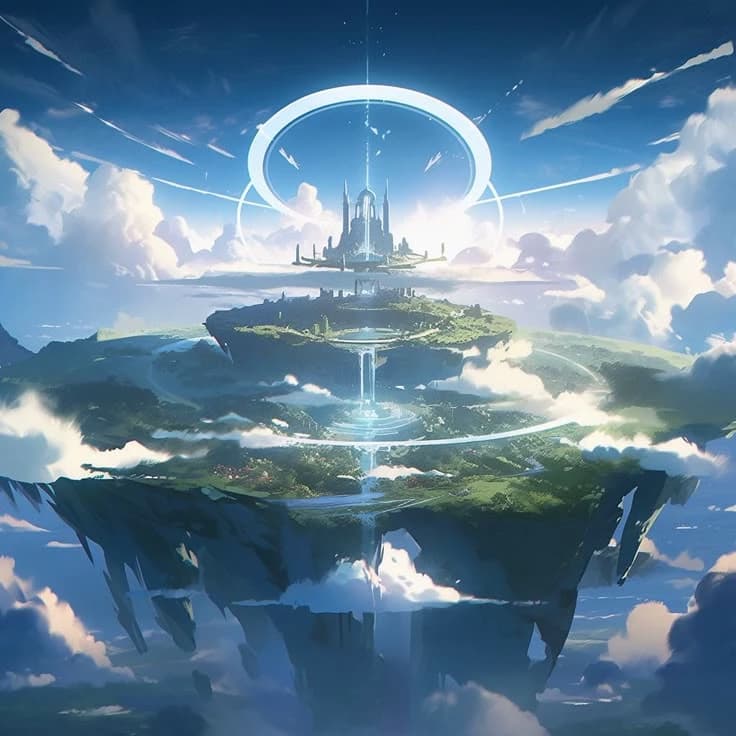 Thumbnail of The Floating island (MHA AU)