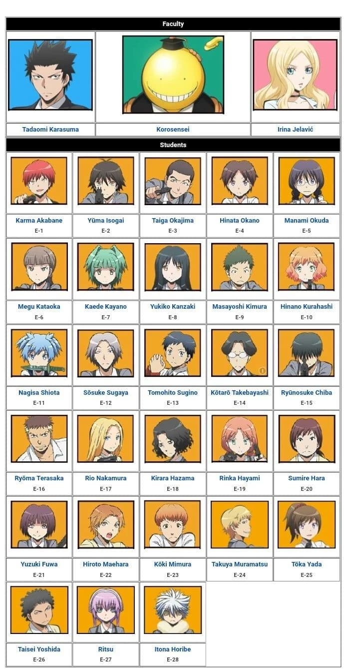 Thumbnail of Enter the world of assassination classroom