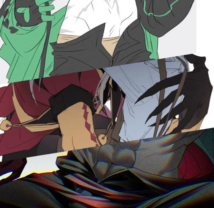 Thumbnail of Perriot, harlequin, and the doctor 