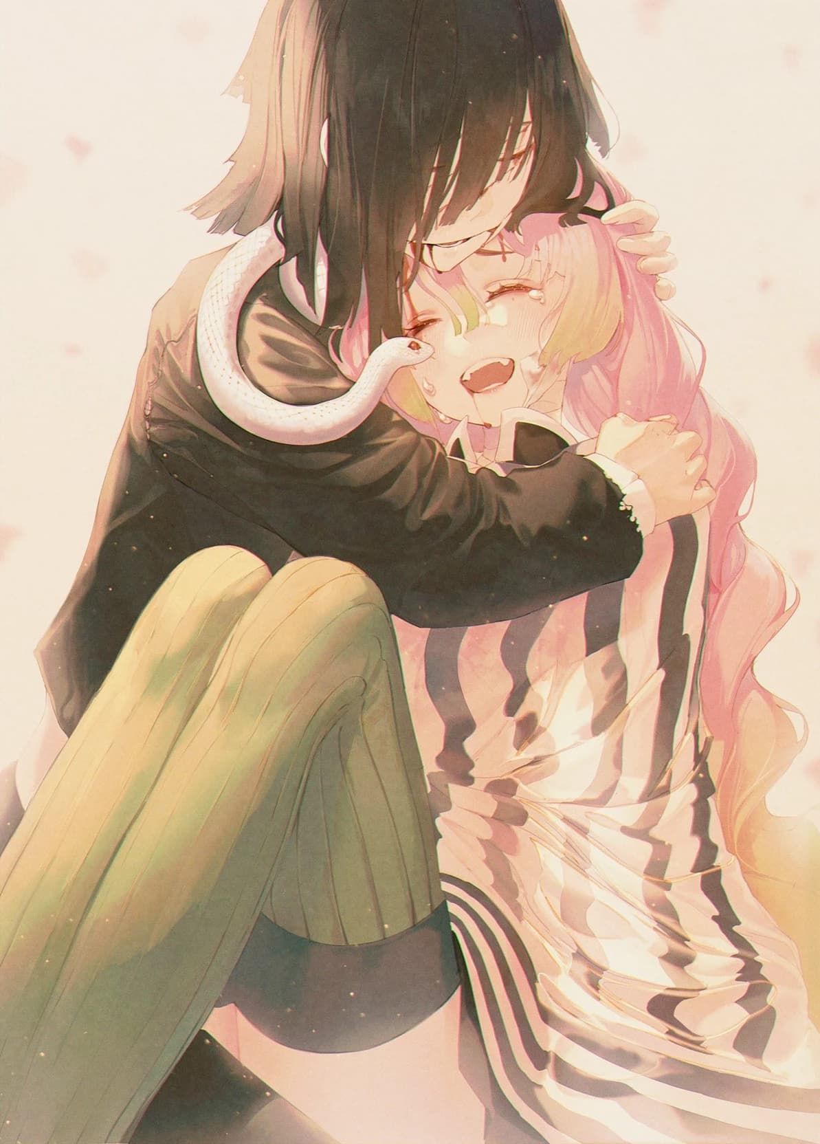 Thumbnail of His father obanai and his mother mitsuri
